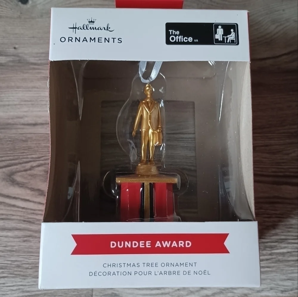 Hallmark The Office Dundee Award Christmas Ornament